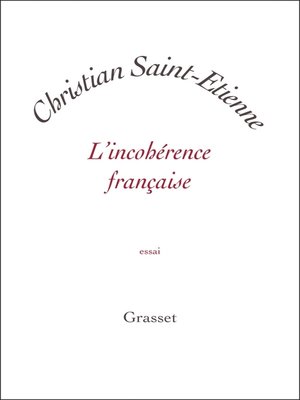 cover image of L'incohérence française